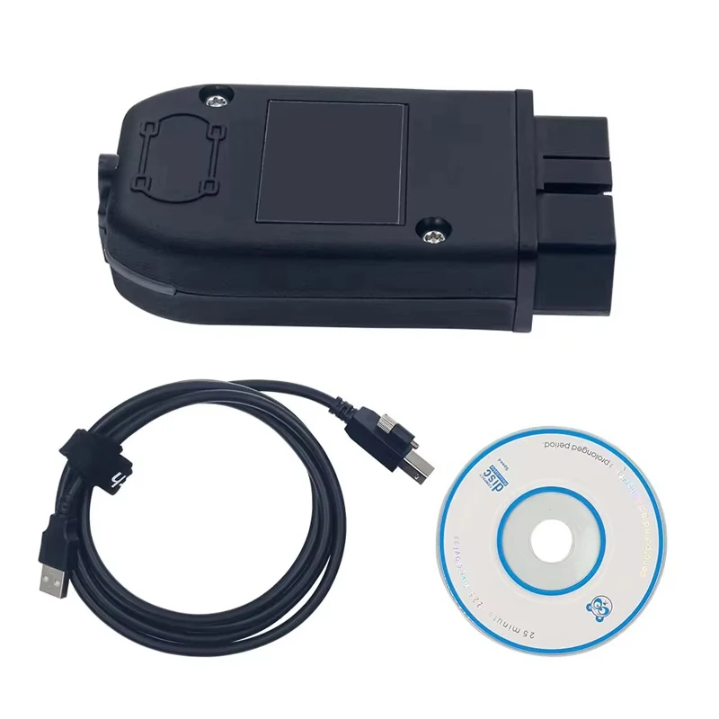 كابل Vag Hex V2 ، واجهة USB ، تحديث عبر الإنترنت ، V25.3 حقيقي لـ VAG Hex V2 ، ماسح OBD2 ، Vagcom غير محدود حتى ، جديد