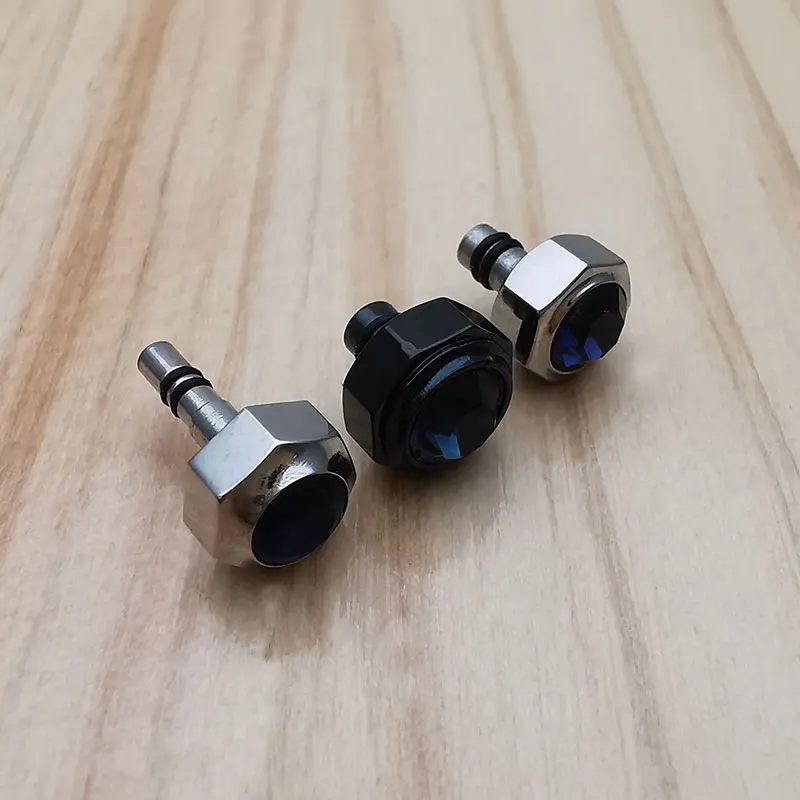 Sapphire Steel Watch Crowns For Santos Calibre, High Quality Aftermarket Watch Parts