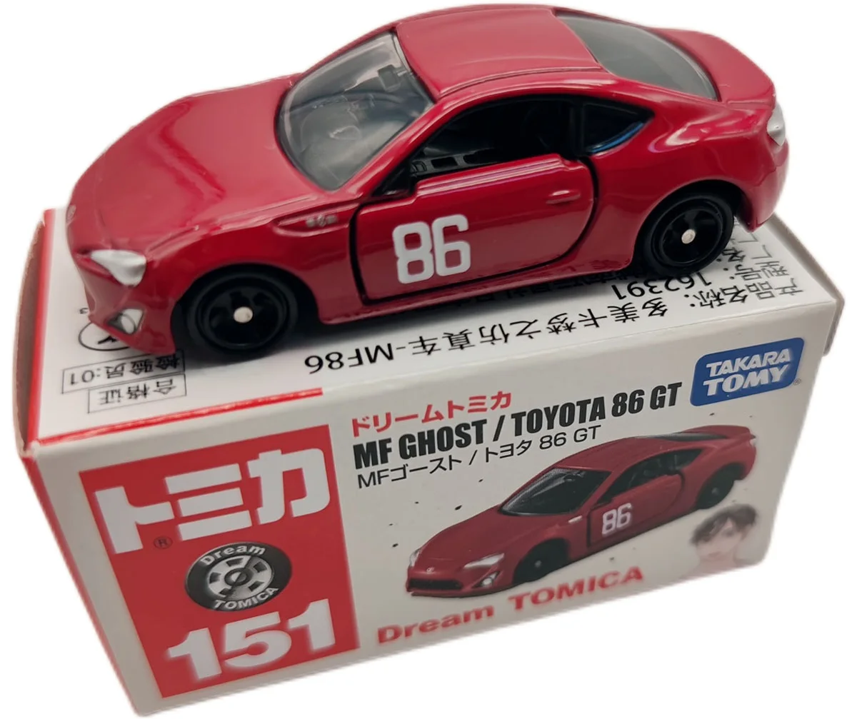 TOMY 1/64 RX-7 gtr  GR86 Alloy car model toy rare collection