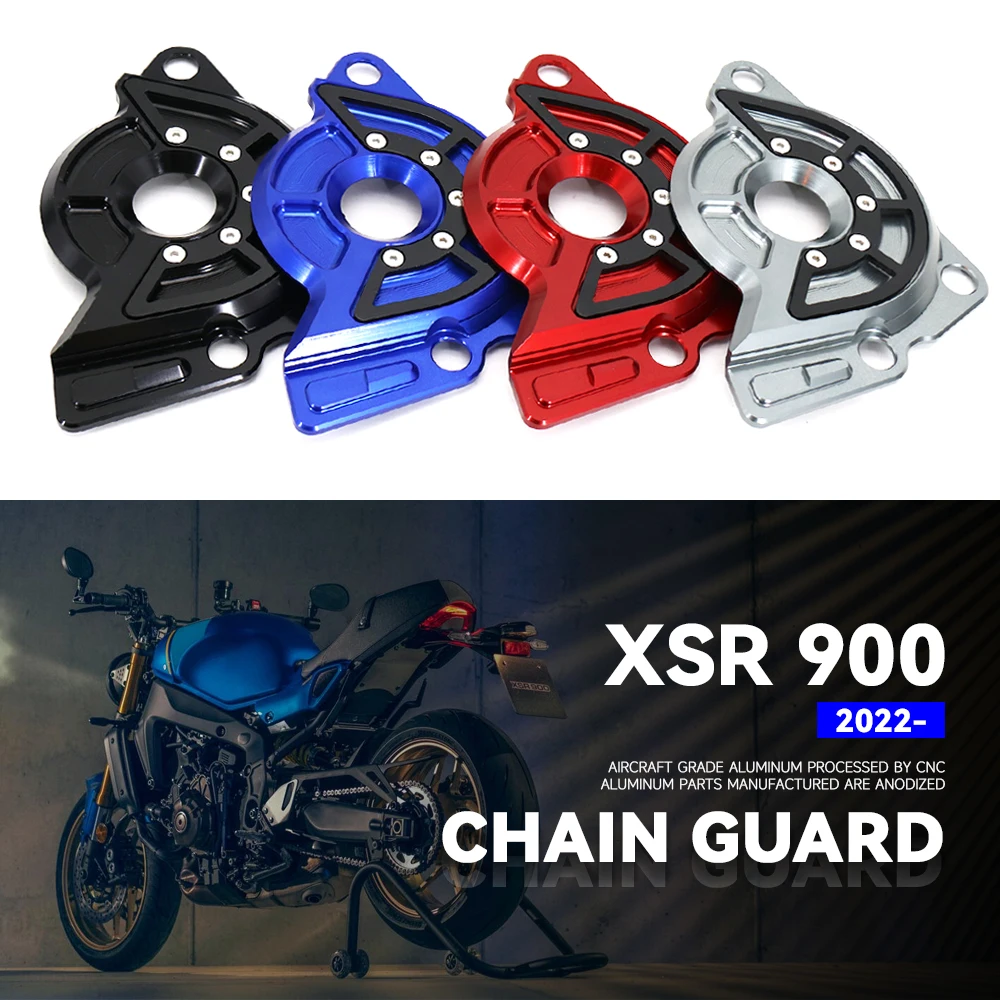 New Motorcycle CNC Aluminum Front Chain Guard Sprocket Engine Cover Replacement For YAMAHA XSR900 XSR 900 xsr900 2022 2023