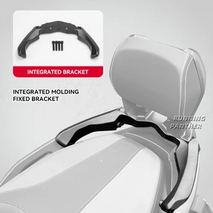 Schwarzer REST -MOTOCLE -PASSAGE -Nutzen, Passugh Return, Heckstock zurück für Honda NSS350 NSS 350 2023 Adv350 Adv 350 2022 8 Hauptverkäufe Honda adv - №6