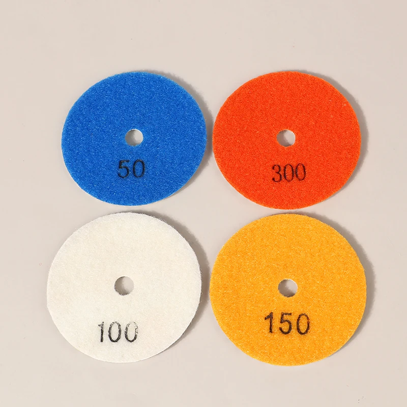 80mm 100mm Diamond Polishing Pad 3\