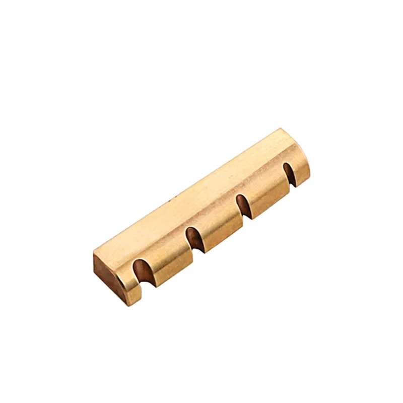 Pre-Slotted 4 String Brass Guitar Nut for PB Bass Guitar Part Accessories