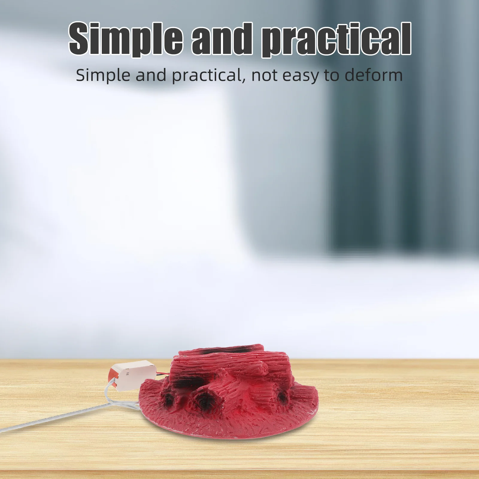 

Electronic Fireplace Decor Realistic Flame Effect Lamp With Led Technology Fake Fireplace Insert For Tabletop Mantel Bedroom