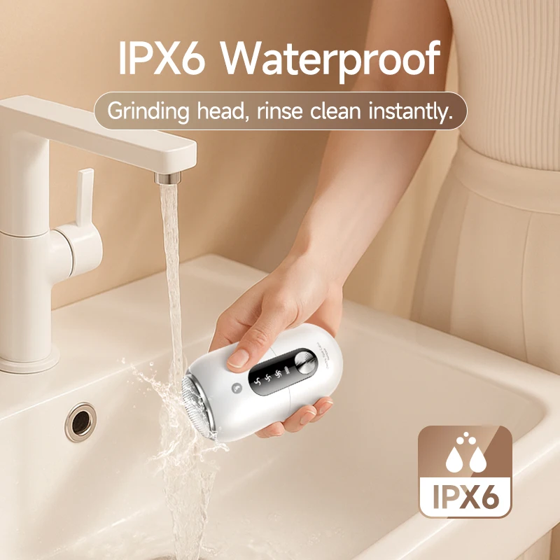 Luluskin électronique broyeur de pieds dissolvant de callosités exfoliant du pied peau morte éliminateur électrique outils de soins personnels des pieds