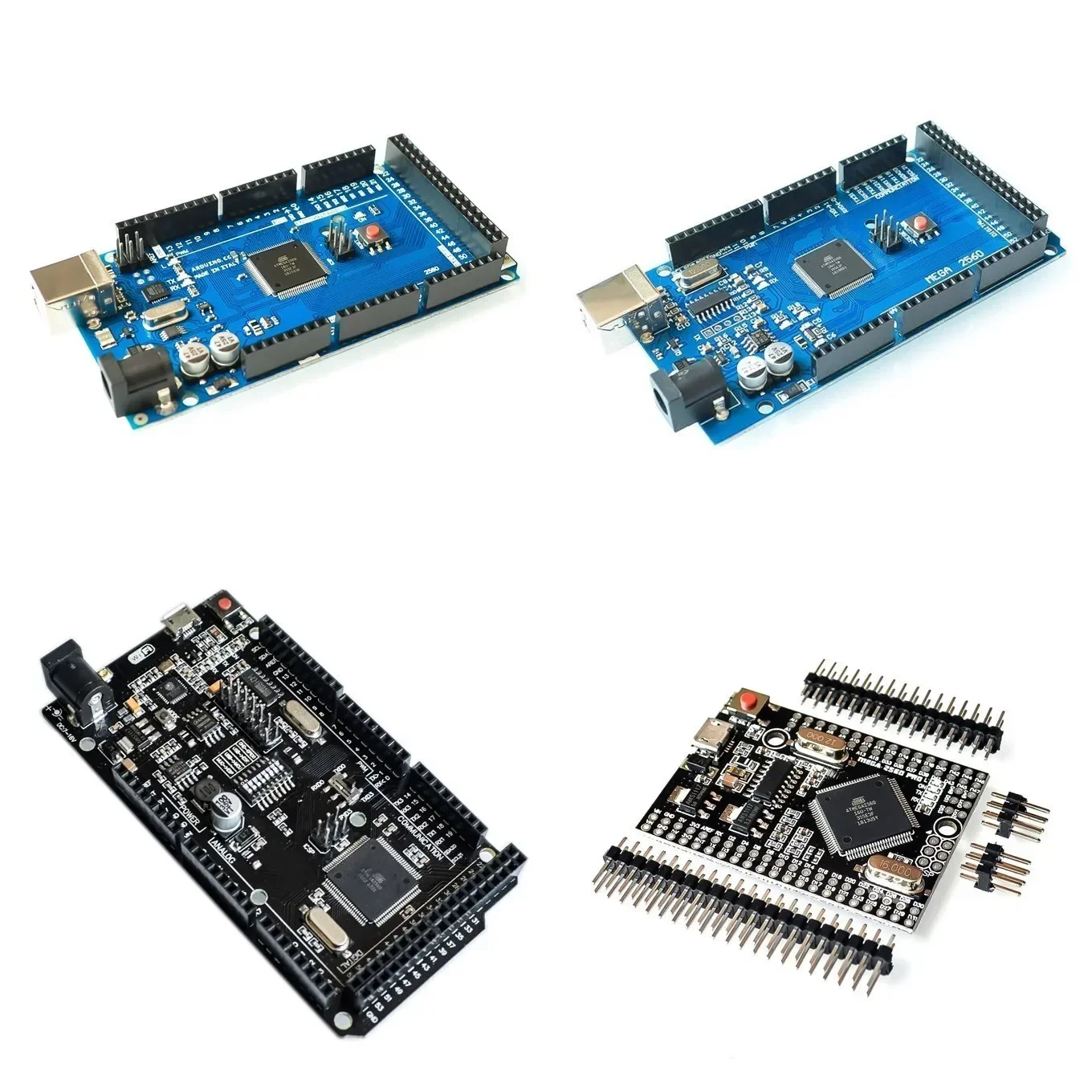 5pcs MEGA2560  R3 ATmega2560-16AU CH340G AVR USB Board Development Board MEGA2560 PRO For Arduino Expansion Board  DIY Kit