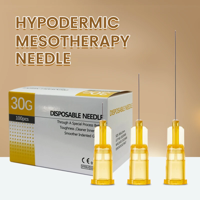 18G 27G 30G 4/13/25mm Medical  Aseptic Packaging Korea\'s Hot Starile Hypodermic Meso Auxiliary Essence Absorption 20pcs