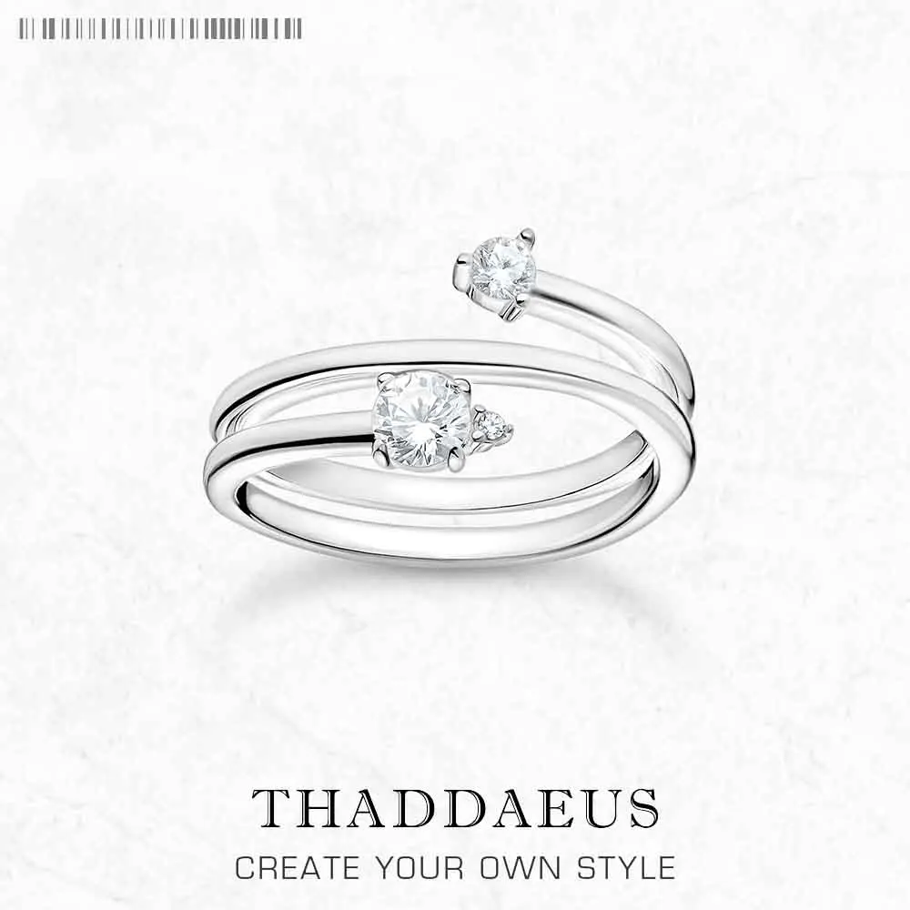 

Arrow White Stones Open Ring Europe Trendy Find Jewerly For Women New Gift In 925 Sterling Silver