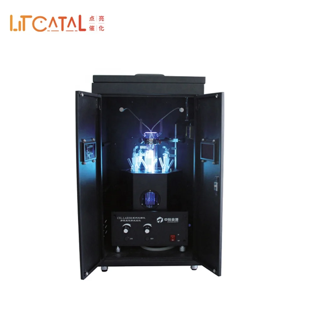 Multidigit Photochemical Reaction Instrument Xenon Lamp and  Lamp With Visible Light and UV Light