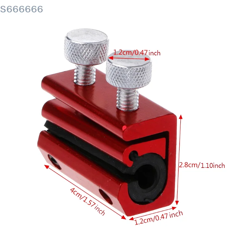 

Motorcycle Aluminium Cable Lubrication Tool Double-Ended Oil Clamp Throttle Brake Line Oiler for Wire Lubing