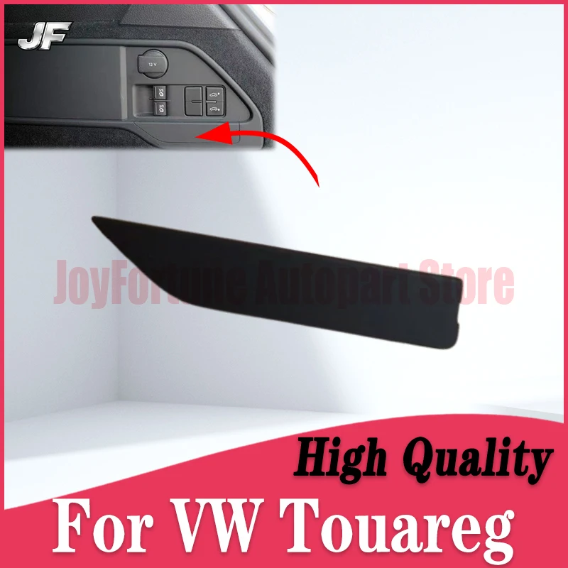 

1PC High Quality Black Or Brown Trunk Trim Blanking Cap Boot For VW Touareg Tail Light Cover Plate Trunk Trim Cover 7P6867748