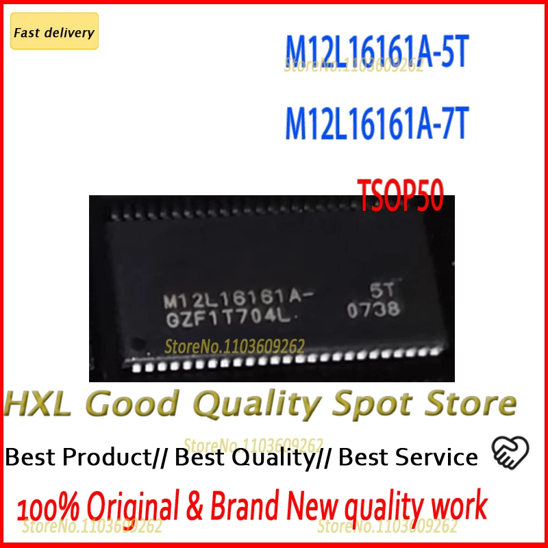 Original Genuine 20PCS/LOT M12L16161A-5TG M12L16161A-5T M12L16161A-7T M12L16161A M12L16161 TSOP-50