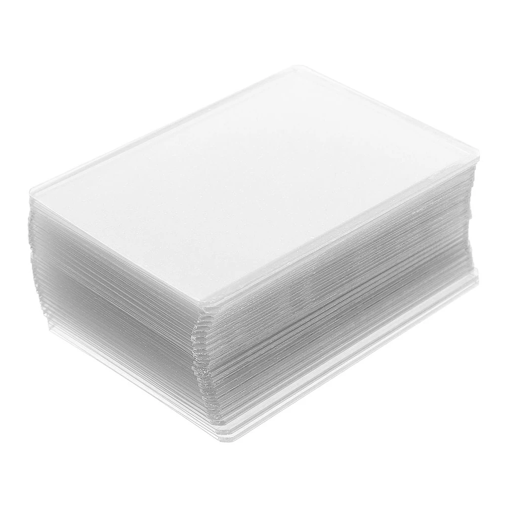 

30 Pcs Storage Case Protector Sleeves Plastic Holder Trading Cards PVC Hard Game Card Game Card Case Cover Collector
