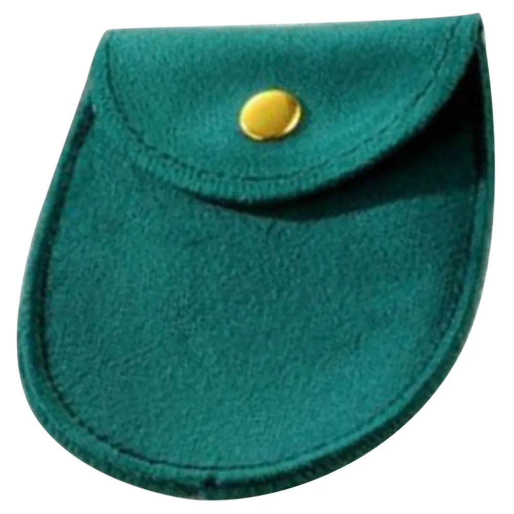 

Jewelry Pouch Small Lightweight Supple Fabric Jewelry Storage Bag with Snap Button for Wedding Birthday Gifts Necklace Ring