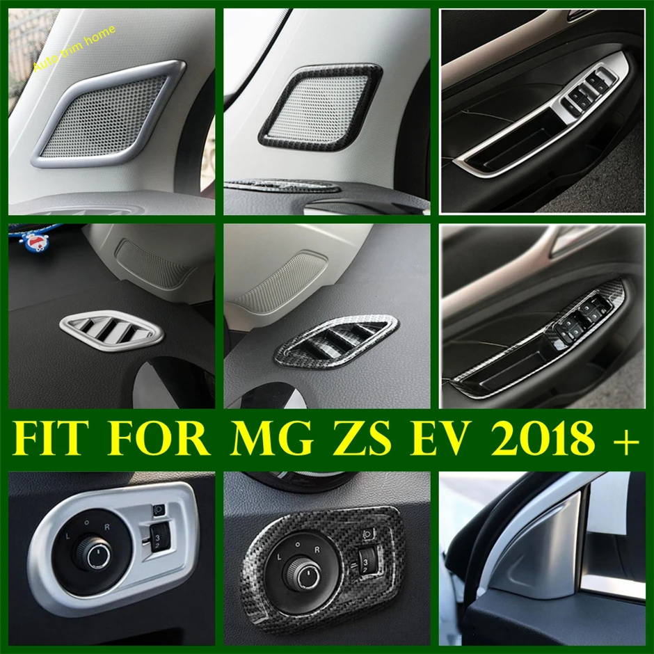 

Window Lift Button / Head Light Lamp / Pillar A Speaker / Air Conditioner Outlet AC Vent Cover Trim Fit For MG ZS EV 2018 - 2023