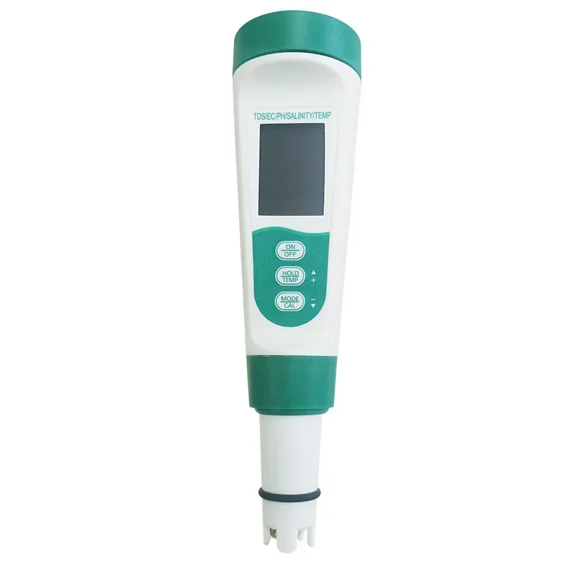 Water Quality Monitor Meters PH Meter ORP TDS Salinity Testers EC Temp Detector Tool for Pool Filter Aquariums