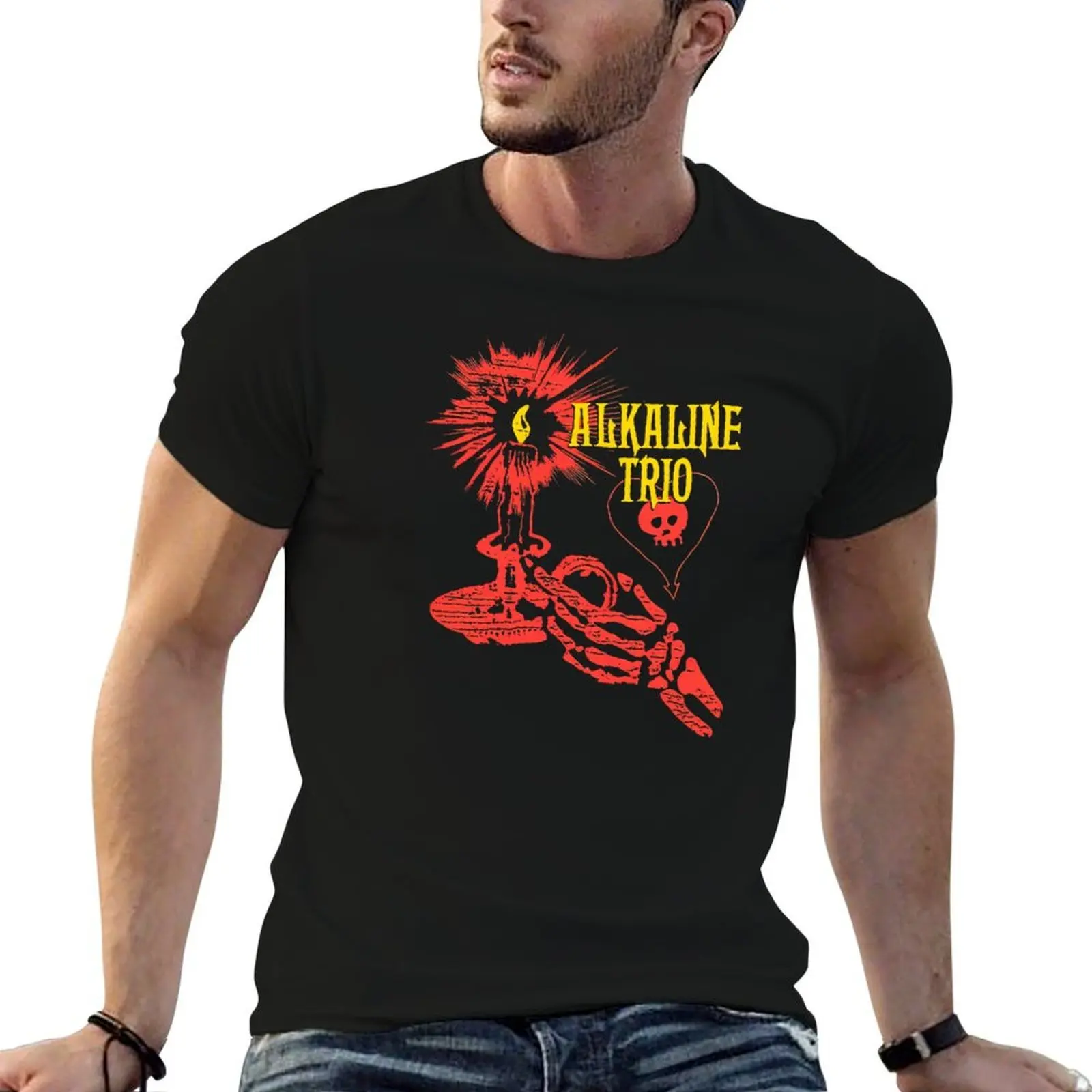 Alkaline Trio Merch T-Shirt for a boy cute clothes slim fit t shirts for men