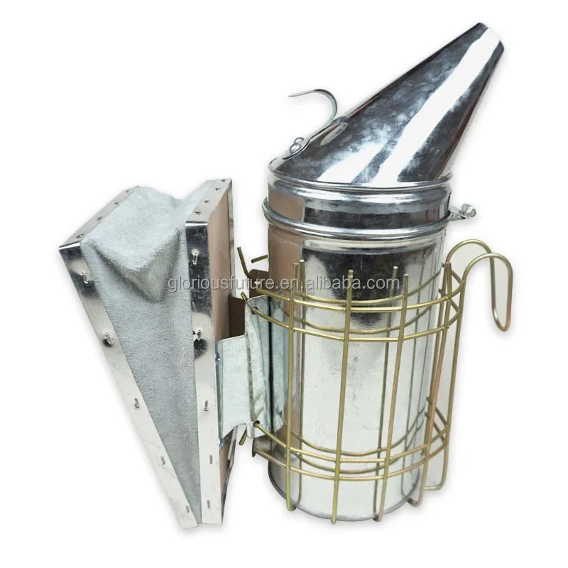 Galvanized Bee Smoker Apiculture Bee Smoker Manufacturer Beekeeping Supplies Equipment Beekeeper Tools