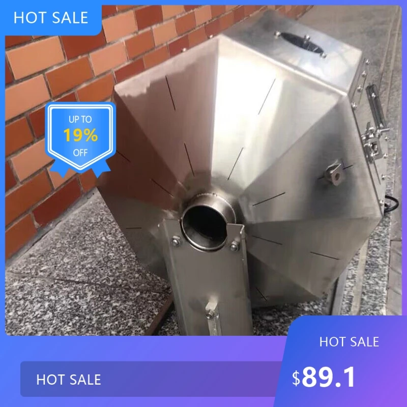 

72509826 Electric Coffee Bean Roaster 14.5L Capacity 110V/220V Gas Direct Fire Nuts Grain Soy Bean Roasting Machi