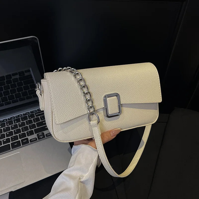 

‌2025 Korean Trend Underarm Bag - Women's Stylish Square Messenger Purse, High-End Tofu Texture Shoulder Bag‌