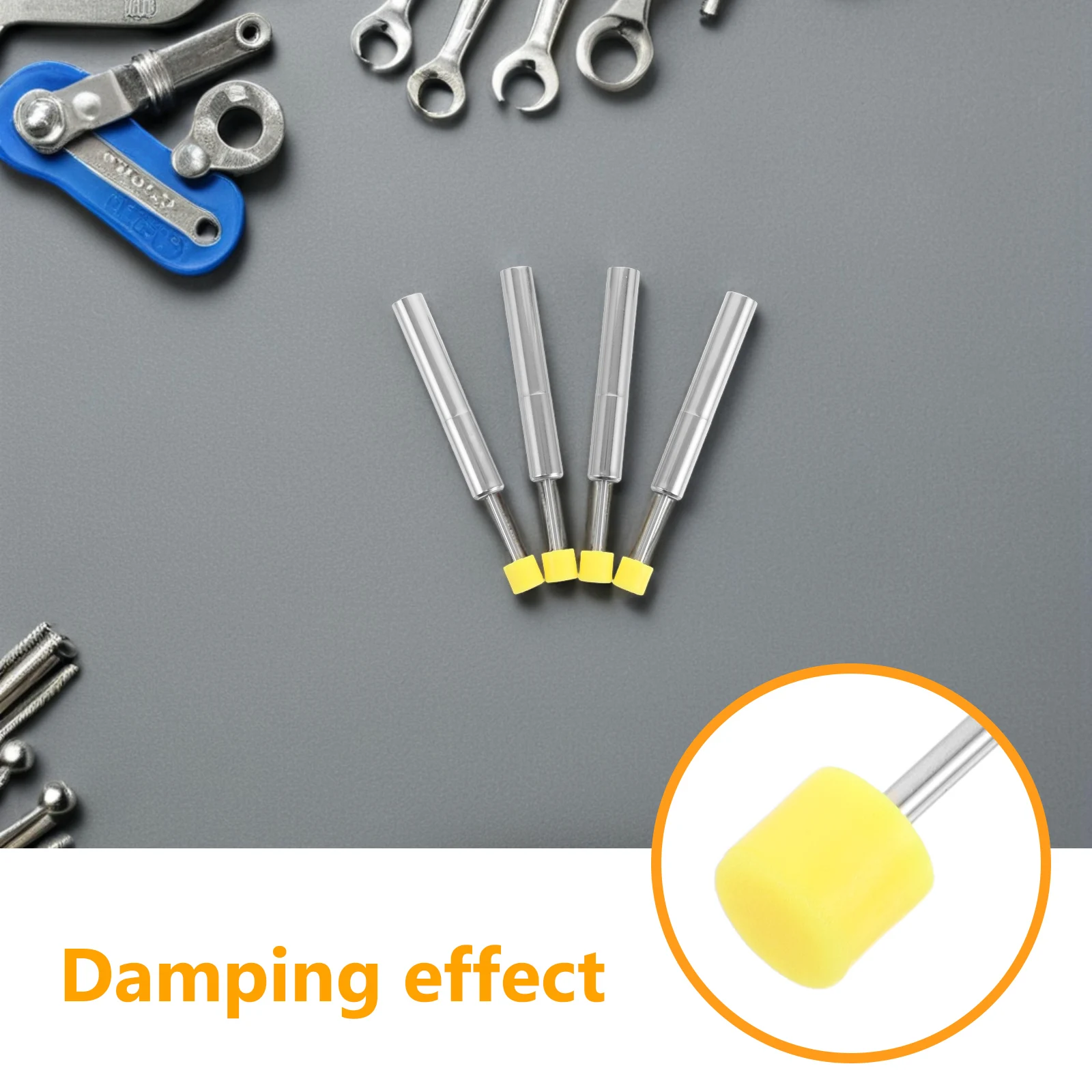 

4pcs Trash Can Lid Damper Replacement Universal Soft Close Hydraulic Piston For Garbage Can Lids Stainless Shock