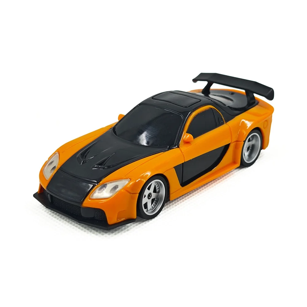 新しいミニ四駆ドリフトカー、フルプロポーショナル照明付き：電動リモコンカーモデル - 男の子向けおもちゃリモコンプレイ