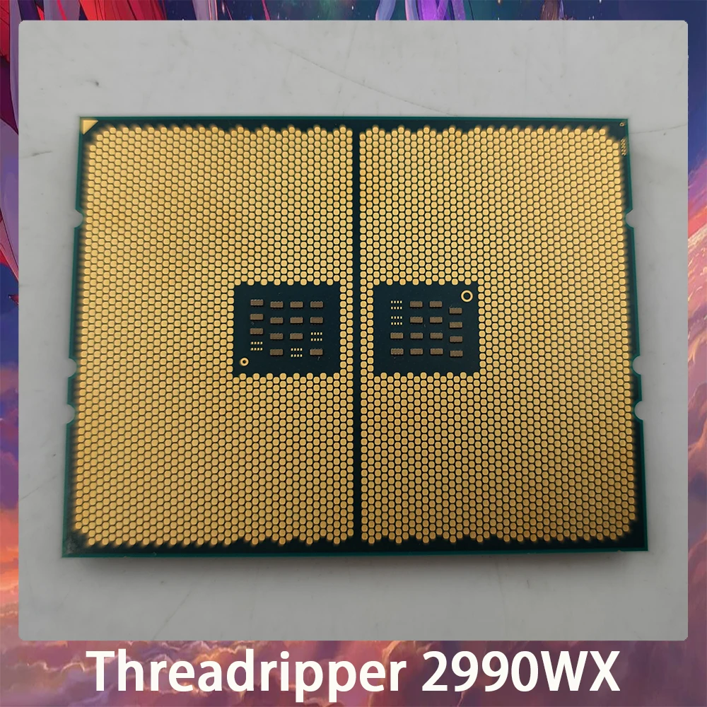 For AMD Ryzen Threadripper 2990WX CPU 32C 64T 3.0GHz 12nm L3=64MB Socket sTR4 TDP250W Processor