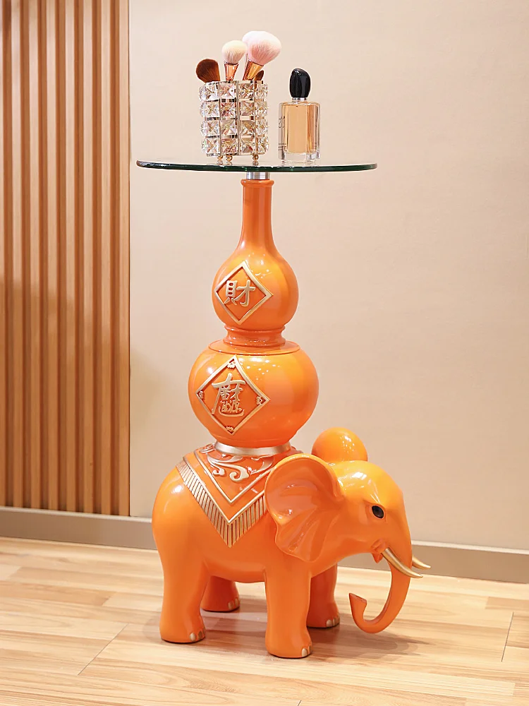 Gourd Elephant Floor Decor Living Room Decoration Xuan