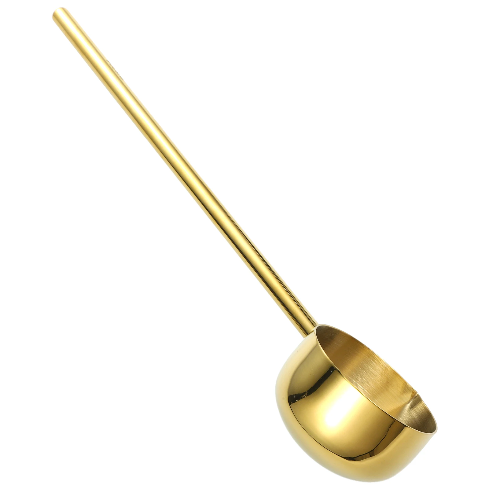

Extended Handle Water Ladle Stainless Steel Kitchen Garden Tools Large Capacity Safe Design Water Bailer Spoon For
