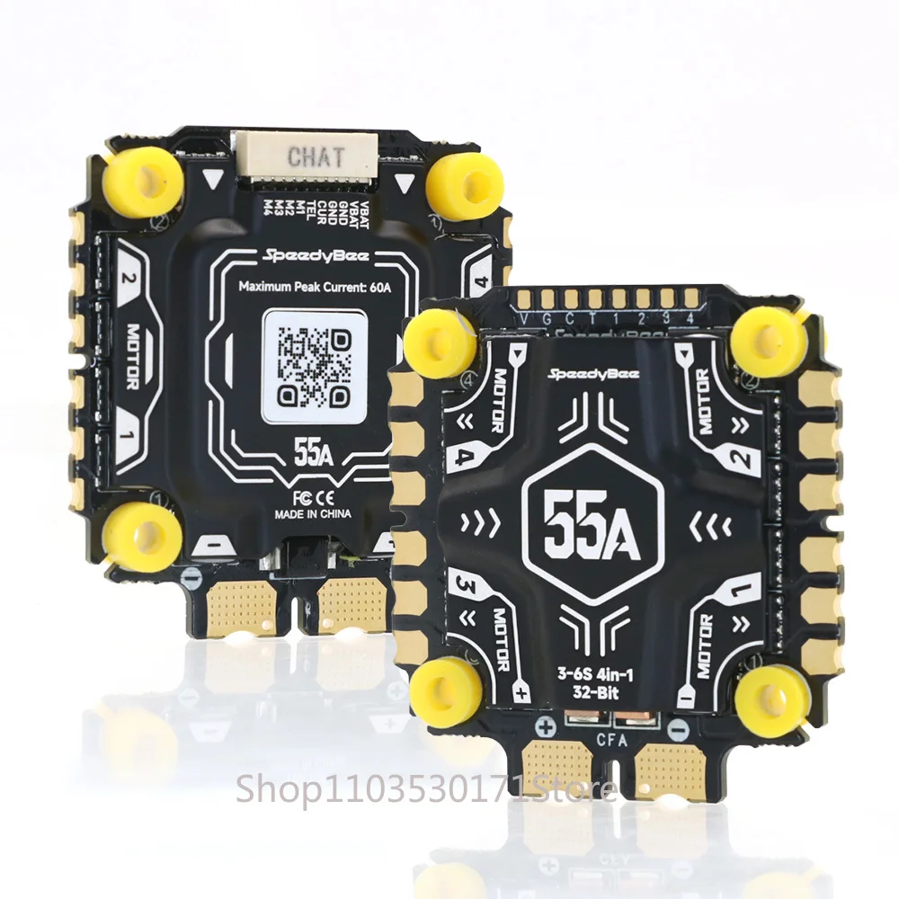 

Новое поступление 2025 года Speedybee F405 V5 55A Stack F405 V5 FC и OX32 55A ESC