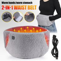 3 Levels USB Electric Graphene Heating Pad Cold-Proof Warmer Belt Hand Uterine Waist Warming Belt Abdominal Winter Warmer