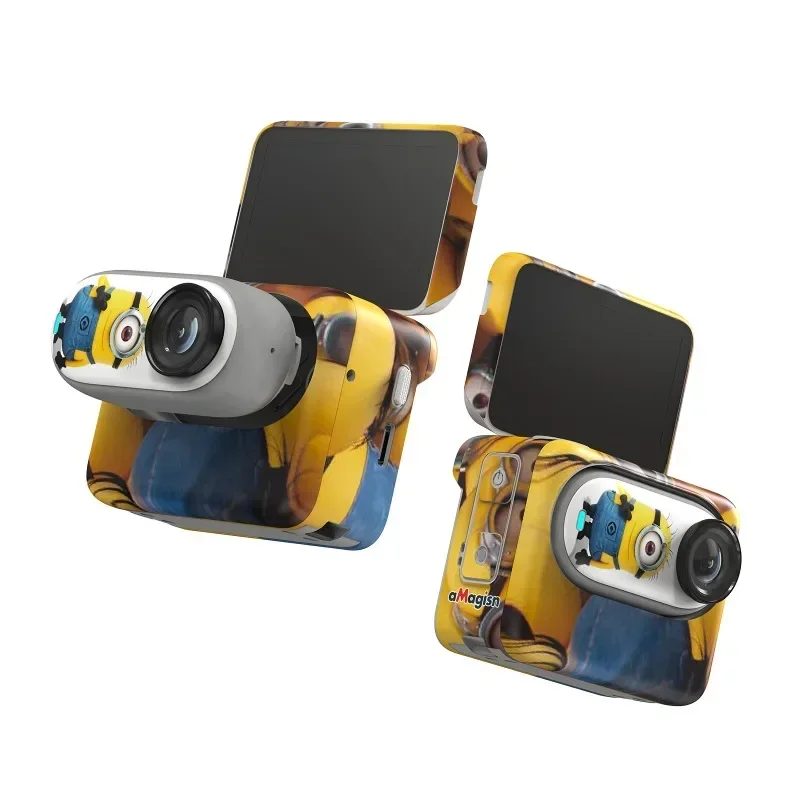 Protective Film Sports Camera Accessories for Insta360 GO3 Body Sticker Compatible Action Camera Brand Bundle Material Origin