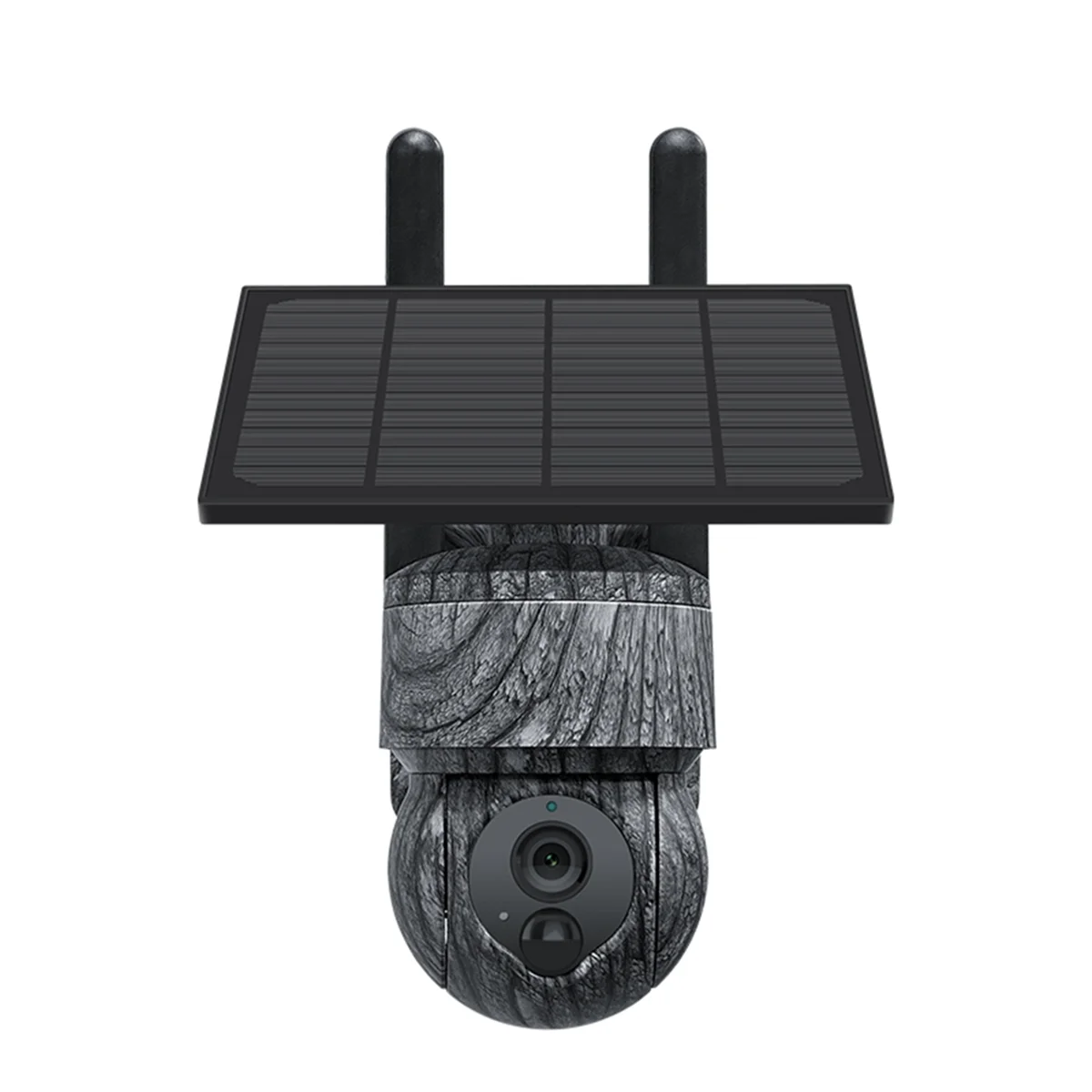 BABQ 3MP 4G SIM Caméra PTZ solaire WIFI Caméras IP sans fil extérieures avec panneau solaire Caméra de vidéosurveillance de sécurité audio bidirectionnelle (C)
