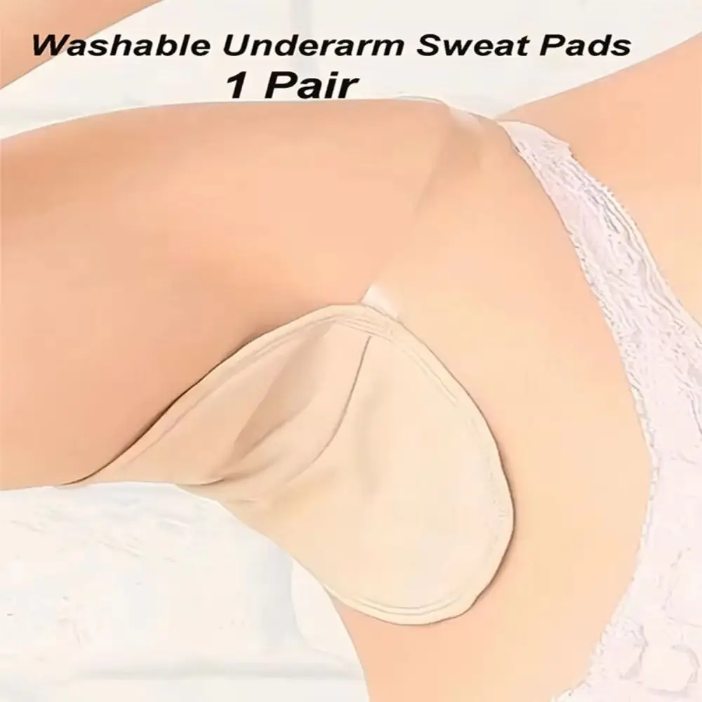 

Invisible Underarm Sweat Pad Washable Transparent Shoulder Strap Armpit Sweat Perspiration Pads Anti-Odor Soft