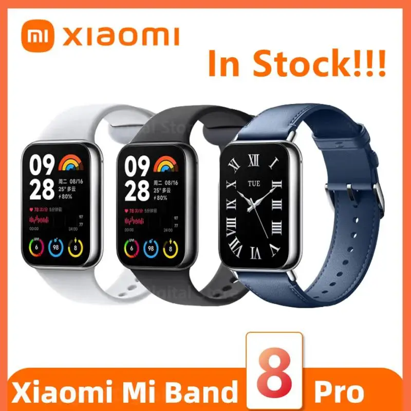 Смарт-браслет Xiaomi Mi Band 8 Pro, 1,74 дюйма, AMOLED, GPS