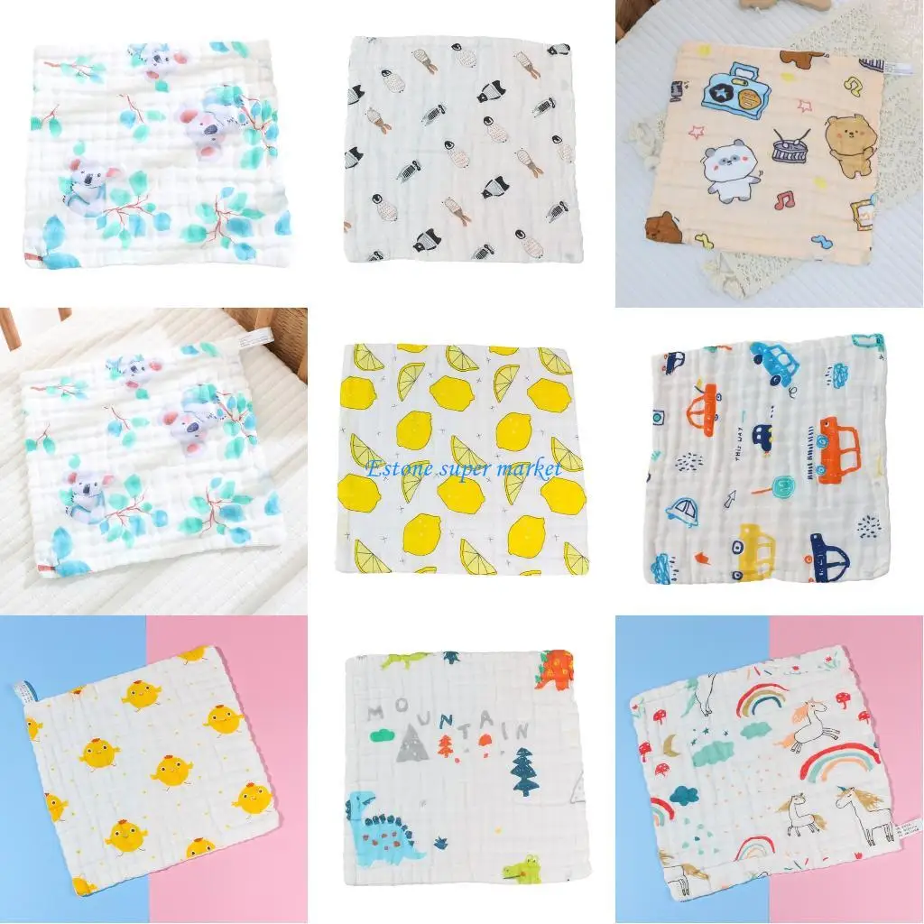 

090B Breathable Cotton Feeding Bib Nursing Towel For Baby Not Irritating Fabric Perfect Fit Design Teething Bib