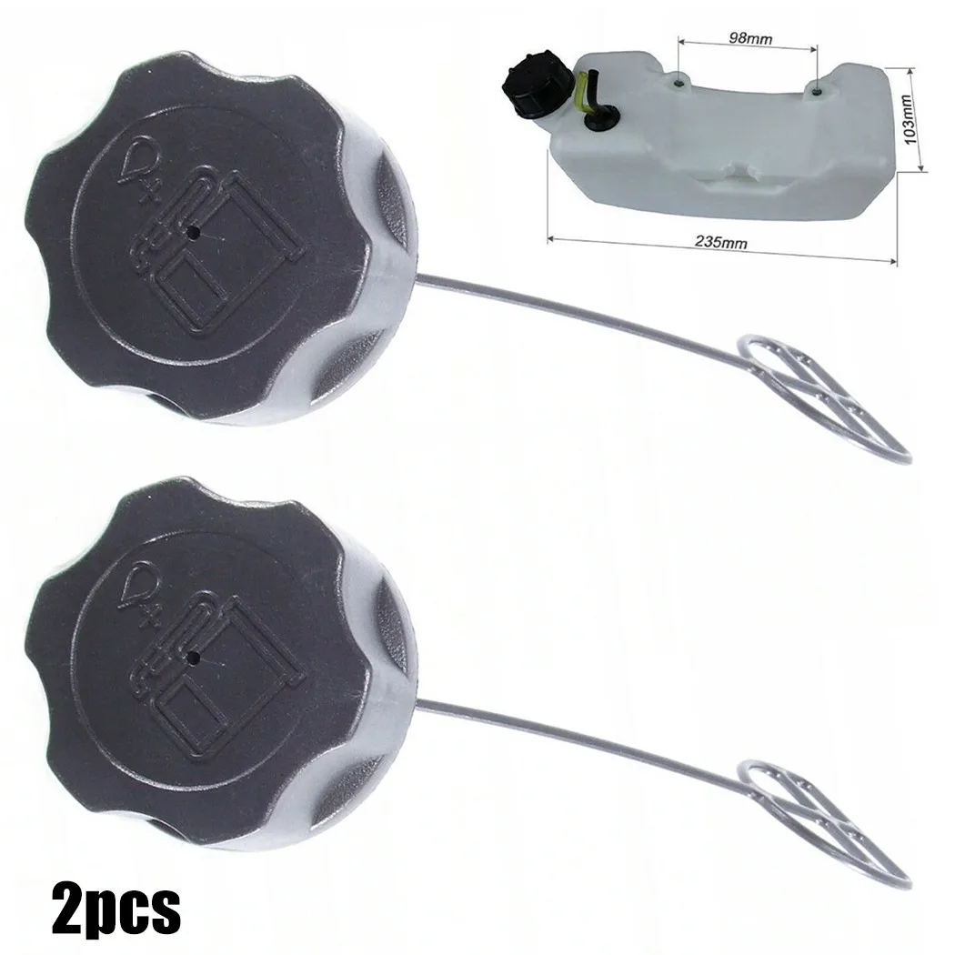 Multi-combustível Gasolina Tanque Cap Trimmer Acessórios Cortador de Escova Parkside para Fuxtec Etchers Jardim Peças Trimmer Pcs