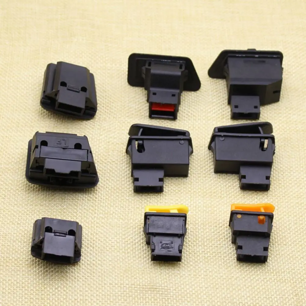 High Quality Plastic Pedal Motorcycle Switch Black 9 Styles Function Switch Start Dimmer Switch Electric Bike Accessories