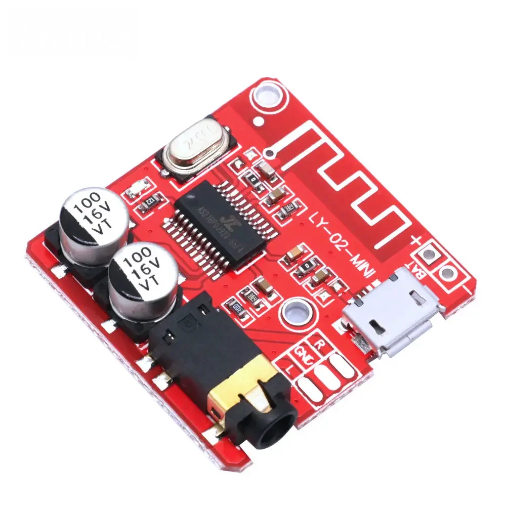 DIY Bluetooth Audio Receiver Board Bluetooth 5.0 MP3 Lossless Car Audio Decoder Board Wireless Stereo Music Module 3.7-5V