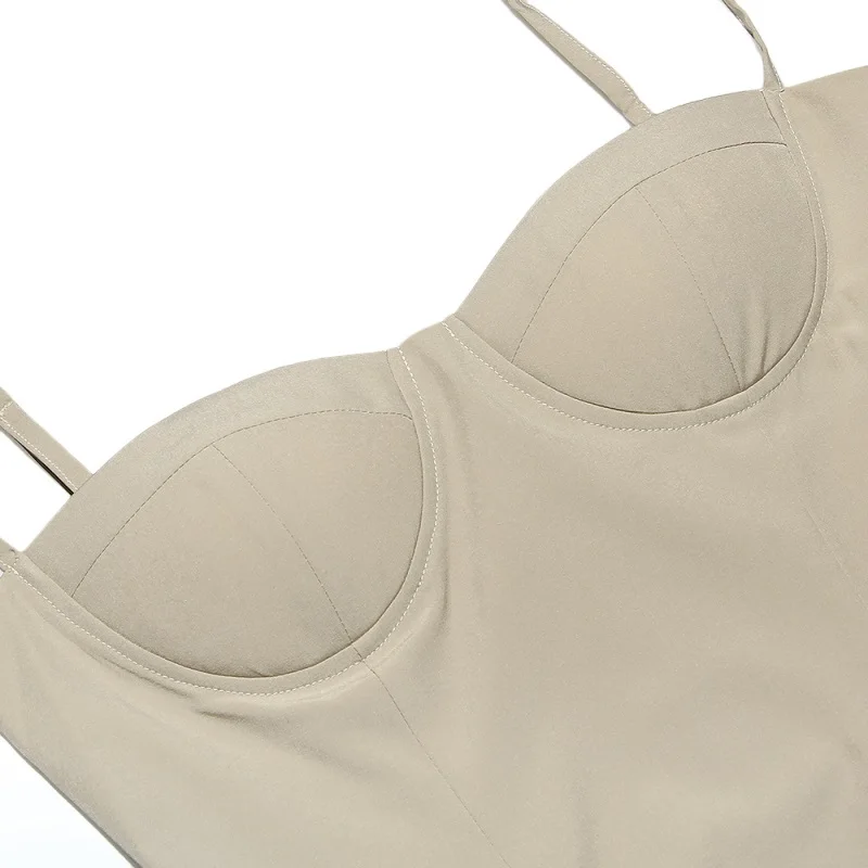 السباغيتي حزام العميق الخامس الرقبة المرأة مساء اللباس مطوي عارية الذراعين ضمادة ثوب متعدد الألوان ضئيلة حزب تنورة الساخن في الأوراق المالية