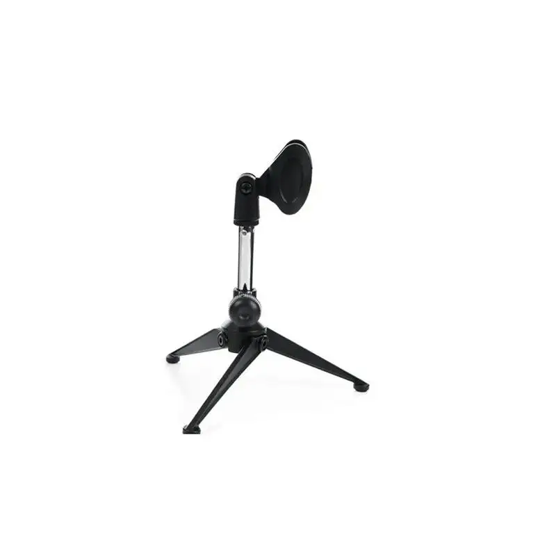 Microphone Stand with Black Telescopic Rotation Beautiful Base Stable Fashionable and beautiful 1CM-2CM-3CM