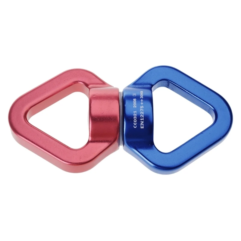 Q39E 30KN Sealed Bearings Swivels for Climbing Hammock Swing Climbing Swivels 360 Degree Rotational Rope Swivels Connectors view 2