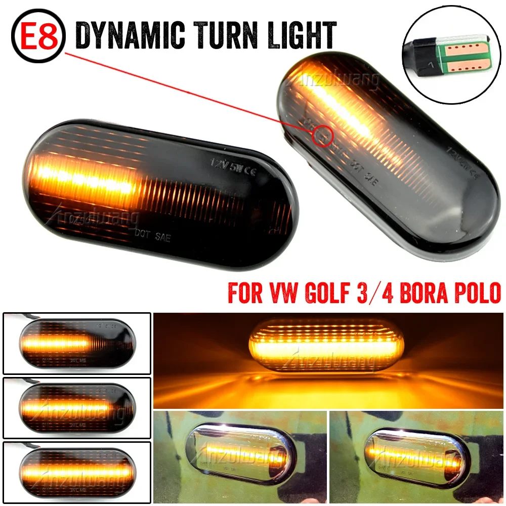 2 Pcs Led Dynamic S… - image