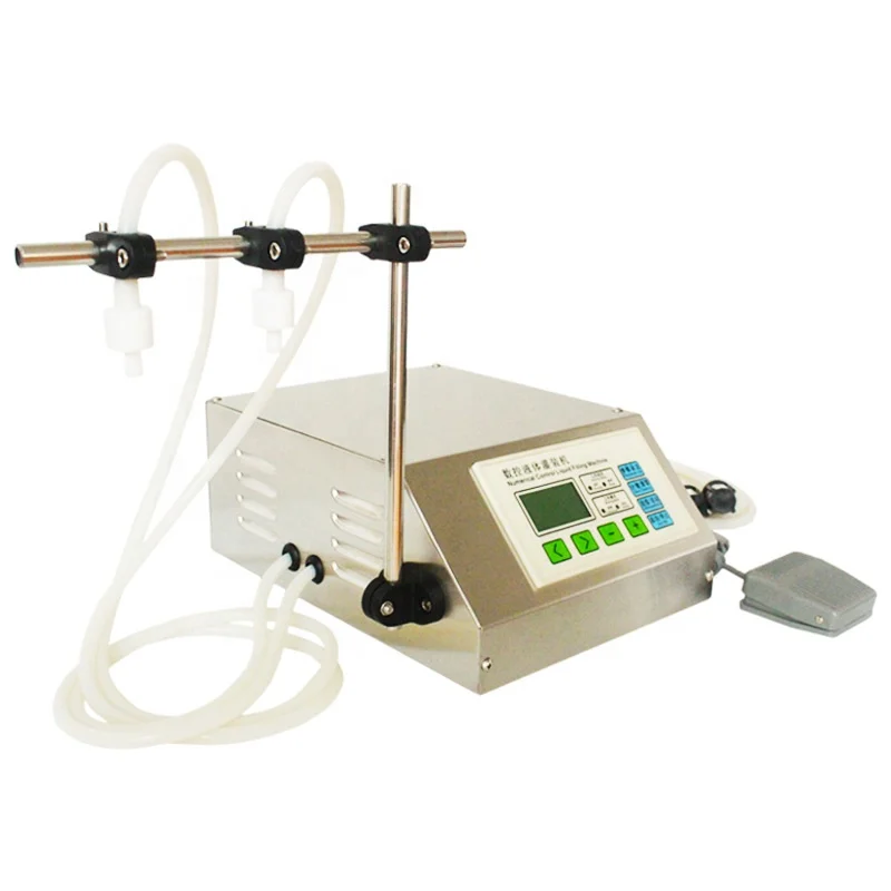 ZZY Riempitrice liquida per peso quantitativo con pompa elettrica a controllo digitale a doppio canale per olio essenziale di profumo di bevande