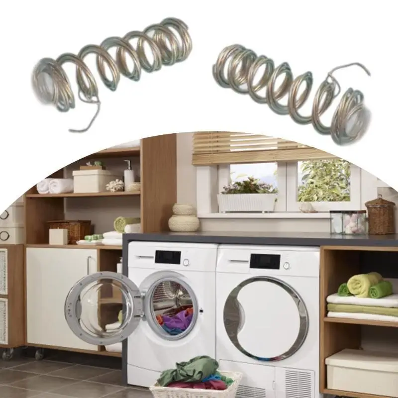 G8TC 5pcs Стиральная машина сливной клапаны Держащиеся кольца Пружина для сушилки для стиральной машины