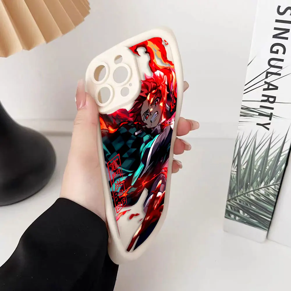 Etui na telefon D-Demon S-Slayer Tanjiro Nezuko dla Googel PIXEL 7 7A 8 8A 9 PRO XL Oneplus 8T 10R 11 12 NORD ACE CE 2 3 4 LITE