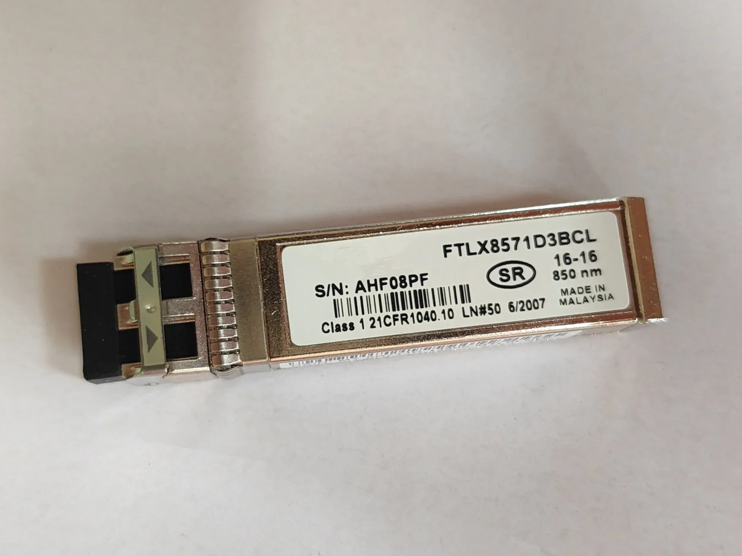 Original New FTLX8571D3BCL/0N743D/10gb switch 850nm SR network adapter general purpose module