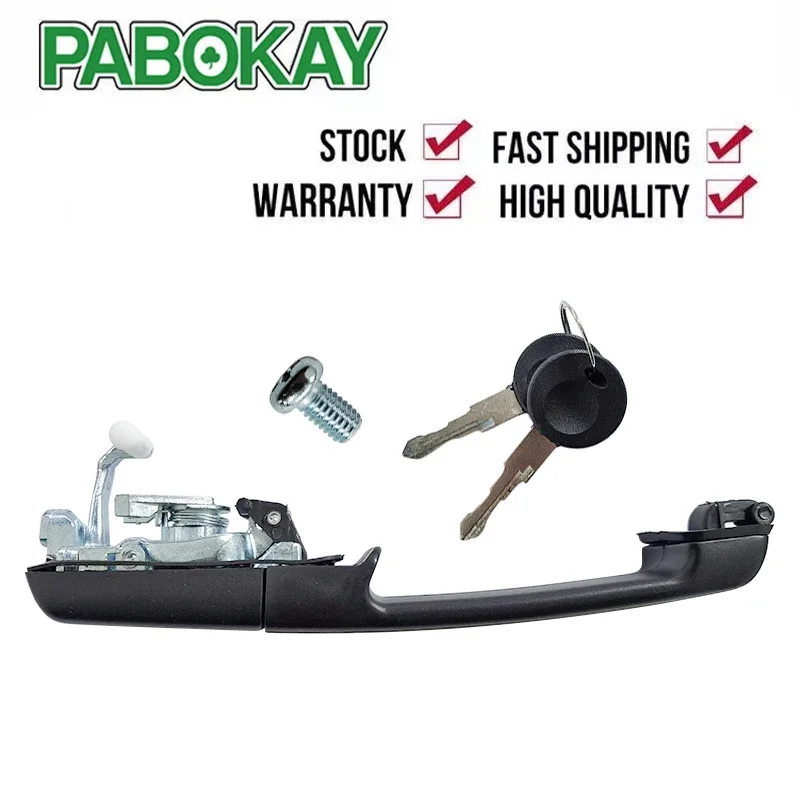 

357837205B ДЛЯ VW левый ручной седан Passat новая дверная ручка передняя водительская левая сторона черный