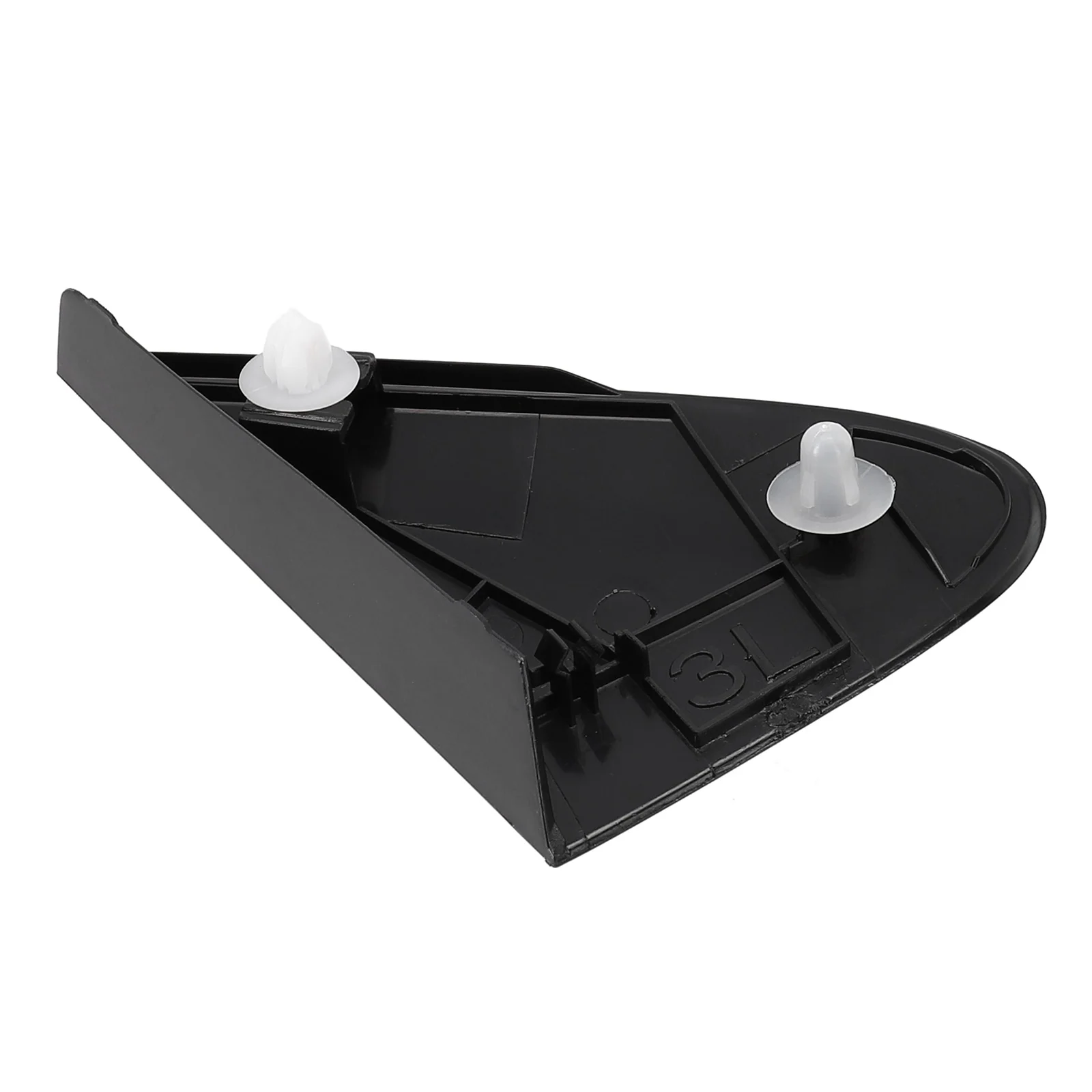 Two Piece Side Mirror Fender Corner Trim Cover for Toyota For Corolla 2008 to 2013 Compatible with OE TT270L TT270R 6011812010