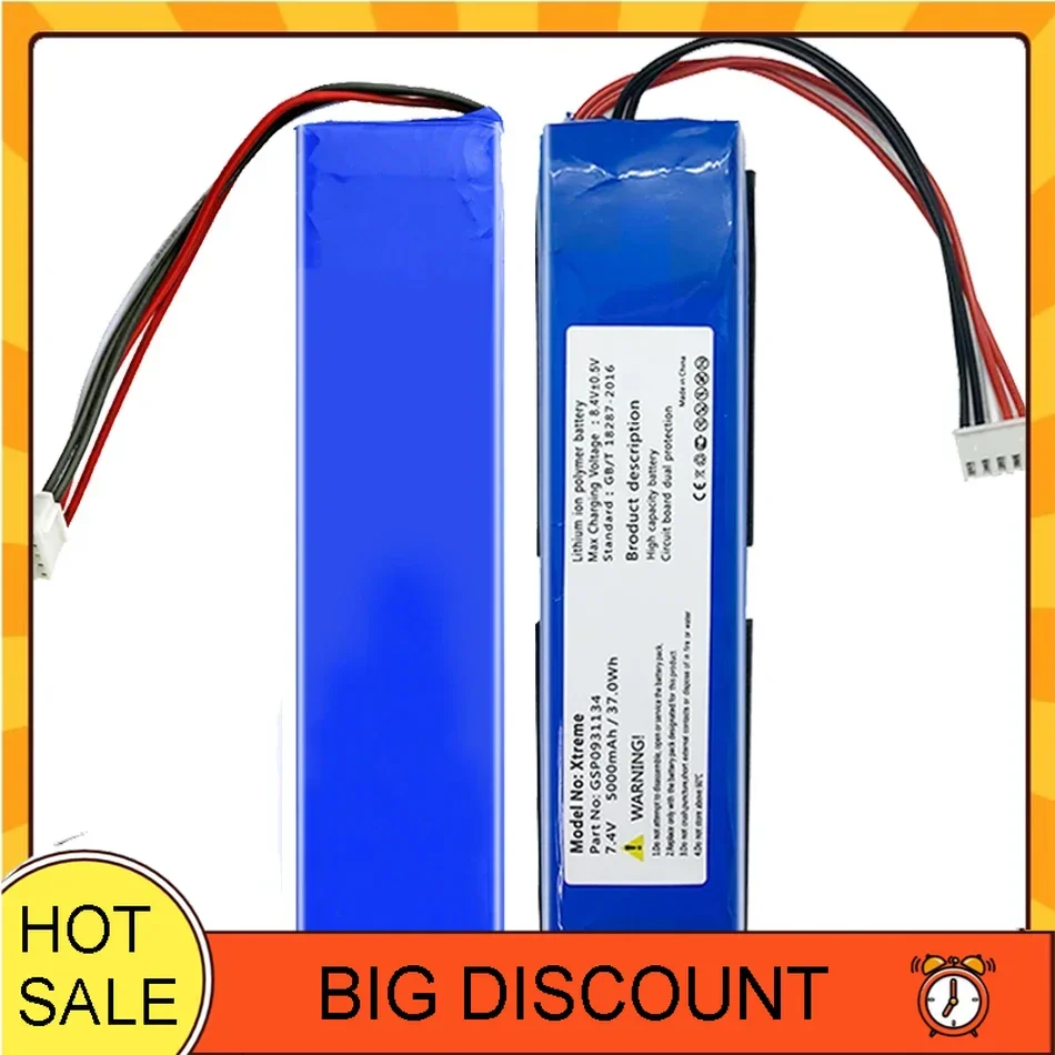 High Quality Replacement Battery for JBL xtreme1 extreme Xtreme 1 GSP0931134 Batteries